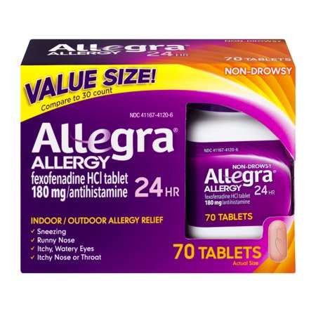 Allegra Allergy 70 Count