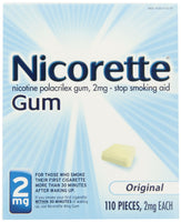 Nicorette Gum Original 2mg 110 ct