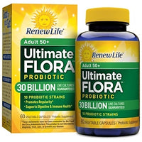 Renew Life Ultimate Flora Adult 30 Bill 50+ 60 Veg Caps
