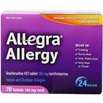 Allegra 24-Hour Tablets 70 ct