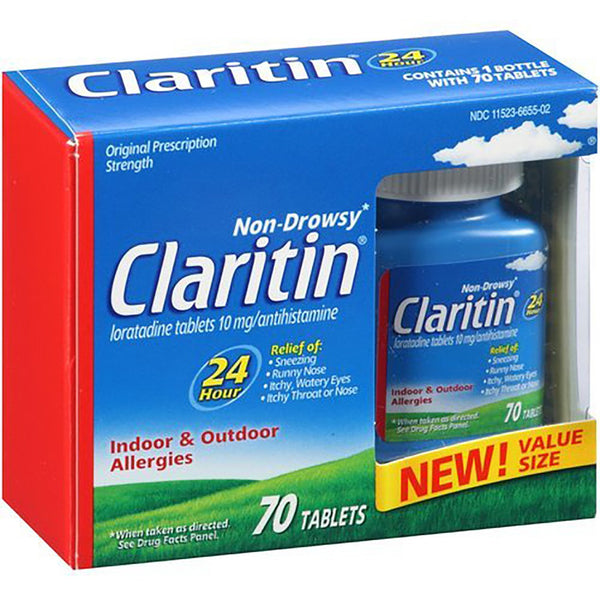 Claritin 24-hour Tablets 70 ct