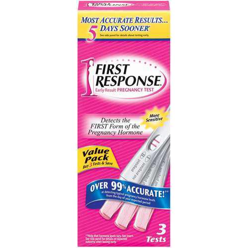 First Response Pregnancy Test 3 ct