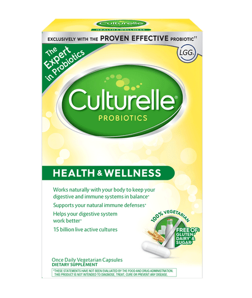 Culturelle Health & Wellness Daily Immune Support Vegetarian Dietary Supplement Capsules - 30ct
