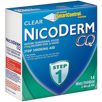 Nicoderm CQ Step 1 Clear Patches 14 ct