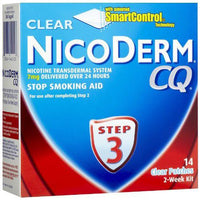 Nicoderm CQ Step 3 Clear Patches 14 ct