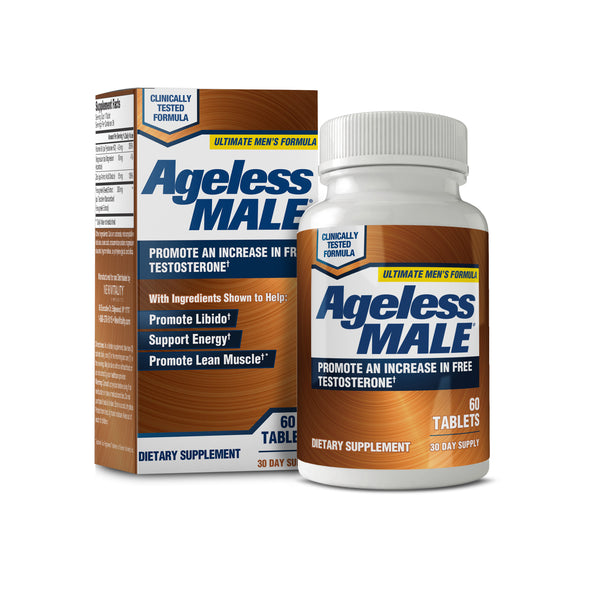 Ageless Male Testoserone Booster 60 Tablets