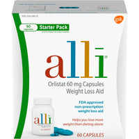 Alli Weight Loss Starter Pack 60 Ct