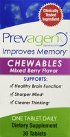 Prevagen Chewable Mixed Berry 30 Tabs