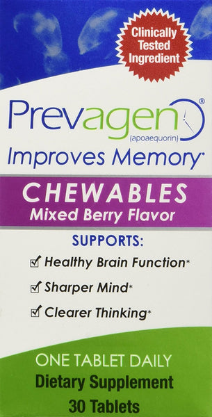 Prevagen Chewable Mixed Berry 30 Tabs