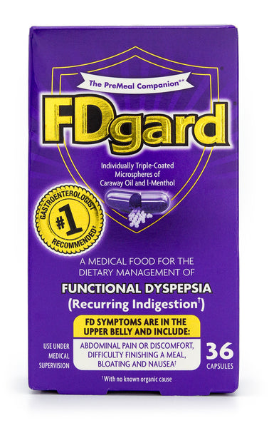 FDgard For Functional Dyspepsia 36 Capsules