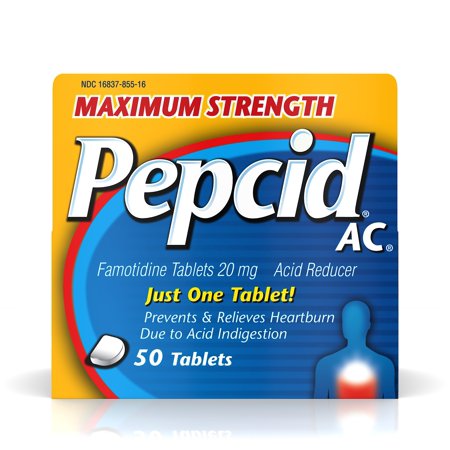 Pepcid AC Max Strength 20 Mg 50 Count