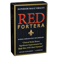 Red Fortera Superior Male Virility 4 Capsules