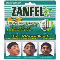 Zanfel Poison Ivy Oak and Sumac Wash 1 Oz Pack of 2